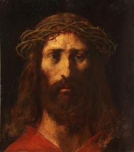Rudolf I Yelin - Christ With Crown Of Thorns