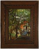YENS Karl H. Cabin Through The Trees YENS Karl H. Cabin Through The Trees