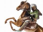 ZACH Bruno 31 |
Bruno Zach, Vienna Bronze Of A Riding Indian, Circa 1920 ZACH Bruno 31 |
Bruno Zach, Vienna Bronze Of A Riding Indian, Circa 1920