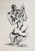 ZADKINE Ossip Le Joueur De Luth ZADKINE Ossip Le Joueur De Luth