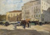 ZAMBELETTI Lodovico Scorcio Cittadino Con Automobili ZAMBELETTI Lodovico Scorcio Cittadino Con Automobili