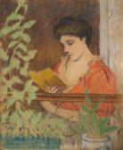 ZANDOMENEGHI Federico Giovane Donna In Lettura ZANDOMENEGHI Federico Giovane Donna In Lettura