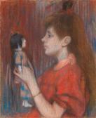ZANDOMENEGHI Federico Girl With Doll ZANDOMENEGHI Federico Girl With Doll