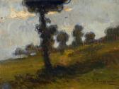 ZANGRANDO Giovanni Paesaggio Con Alberi ZANGRANDO Giovanni Paesaggio Con Alberi