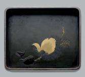 ZESHIN Shibata A Lacquer Sweet Tray For Tea Gatherings (kashiki) ZESHIN Shibata A Lacquer Sweet Tray For Tea Gatherings (kashiki)
