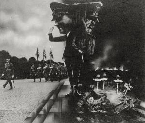 Alexander Zhitomirsky - Anti-nazi Photomontage