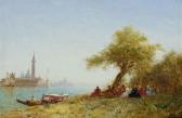 ZIEM Felix Repos Sous Les Arbres Près De Venise ZIEM Felix Repos Sous Les Arbres Près De Venise