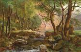 ZIMMERMANN Maximilian August Woodland Scene ZIMMERMANN Maximilian August Woodland Scene
