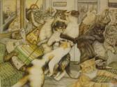 ZOE Stokes Cats On The London Underground ZOE Stokes Cats On The London Underground