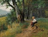 ZORKOCZY Gyula, Julius Rest On A Walk In The Woods ZORKOCZY Gyula, Julius Rest On A Walk In The Woods