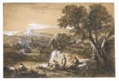 ZUCCARELLI Francesco An Extensive Wooded River Landscape ZUCCARELLI Francesco An Extensive Wooded River Landscape