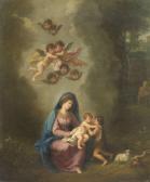 ZUCCARELLI Francesco Madonna Col Bambino, San Giovannino, Cherubini E Santo ZUCCARELLI Francesco Madonna Col Bambino, San Giovannino, Cherubini E Santo