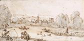 ZUCCARELLI Francesco Two Italian River Landscapes ZUCCARELLI Francesco Two Italian River Landscapes