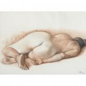 ZUNIGA Francisco Desnudo De Espalda ZUNIGA Francisco Desnudo De Espalda