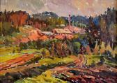 ZUNTAKS Janis Landscape With Buildings ZUNTAKS Janis Landscape With Buildings