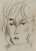 ZVEREV Anatole Portrait Of A Woman ZVEREV Anatole Portrait Of A Woman