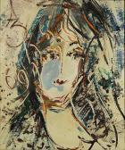 ZVEREV Anatole Portrait Of A Woman ZVEREV Anatole Portrait Of A Woman