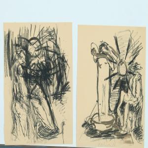 AAGAARD Erik 1900-1900,Two erotic compositions,1986,Bruun Rasmussen DK 2009-03-30
