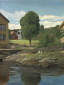 AAGAARD Martin 1863-1913,Borøen,1900,Blomqvist NO 2007-06-04