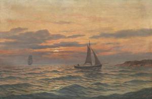 AAGAARD Martin 1863-1913,Sails in the Sunset,Bonhams GB 2019-09-25