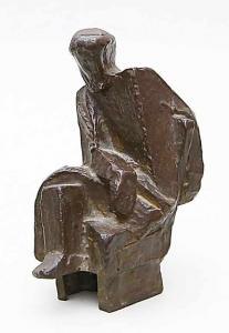 AALTONEN Waino 1894-1966,Darstellung eines Sitzenden,1926,Reiner Dannenberg DE 2017-12-01