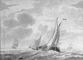 AARTMAN Nicolaes Matthijsz 1713-1793,Shipping at sea,1757,Christie's GB 2000-09-12