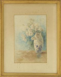 ABBATT Agnes Dean 1847-1917,Still life with flowers,Eldred's US 2014-06-07