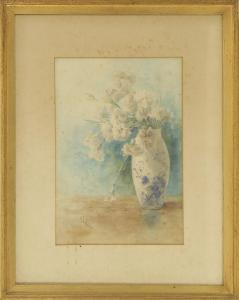 ABBATT Agnes Dean 1847-1917,Still life with flowers.,Eldred's US 2012-09-29