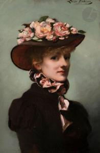 ABBEMA Louise 1858-1927,Portrait présumé de Mme Jeanne Samary de la Comédi,1880,Ader FR 2024-02-16