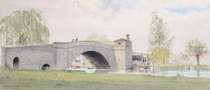 ABBEY David 1900-2000,Halfpenny Bridge,1979,John Nicholson GB 2017-05-03