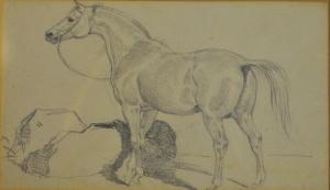 ABBEY Edwin Austin 1852-1911,Landseer attrib. -Study of a horse,Andrew Smith and Son GB 2012-10-30