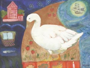 ABBOT Lillian Elvira Moore 1870-1944,THE GOOSE AND THE,Sworders GB 2016-04-12