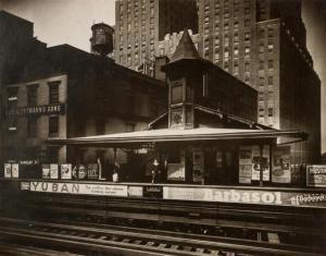 ABBOTT Berenice 1898-1991,Barclay Street Station, New York,1930,William Doyle US 2018-12-13