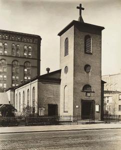 ABBOTT Berenice,Saint Luke's Church, Hudson Street, New York,1935,Villa Grisebach 2015-06-03