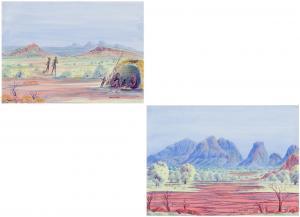 ABBOTT Douglas 1948,Pair of Landscapes,Shannon's US 2019-06-20