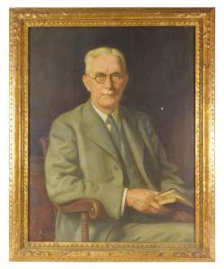 ABBOTT GREEN Harold 1883-1969,Portrait of Roger Welles,1935,Winter Associates US 2019-06-10