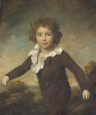 ABBOTT Lemuel Francis,Portrait of a young boy, three-quarter length, in ,Christie's 2004-06-11
