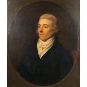 ABBOTT Lemuel Francis,Portrait of George Gun Cunninghame,Butterscotch Auction Gallery 2023-11-19