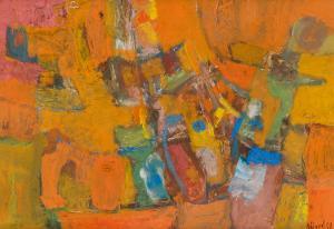 ABBOUD Shafik 1926-2004,Composition,1959,Ader FR 2024-02-22