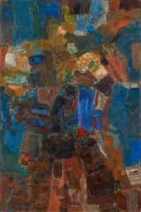 ABBOUD Shafik 1926-2004,Composition,1958,Artcurial | Briest - Poulain - F. Tajan FR 2022-12-30