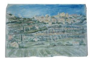 ABDUL WAHAB Jilani,Paysages de Provence, Le Crestet,Piasa FR 2012-03-12