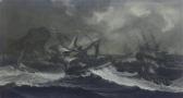 ABEILLE Joseph 1669-1752,A turbulent storm,1752,Christie's GB 2008-12-03