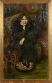ABELENDA M 1800-1900,Jeune femme pensive,VanDerKindere BE 2013-12-10