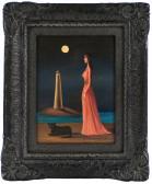 ABERCROMBIE Gertrude 1909-1977,Woman in Front of the Lantern,1946,Treadway US 2019-04-07