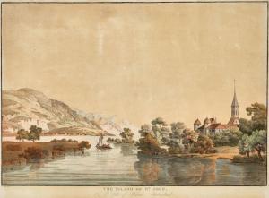 ABERLI Johann Ludwig,The Island of St. John, On the Lake of Bienne...,Dobiaschofsky 2023-11-08