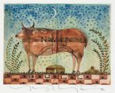 Abeyta Tony 1965,Navajo Bull,Santa Fe Art Auction US 2024-03-13