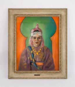 ABOURIZK Maïa 1911,Portrait de femme berbere,1928,Marambat-Camper FR 2017-09-28