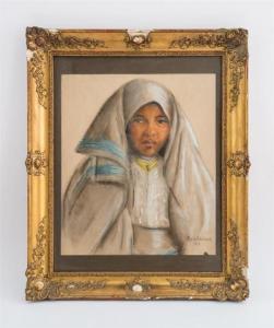 ABOURIZK Maïa 1911,Portrait de jeune marocaine du Nord,1929,Marambat-Camper FR 2017-09-28