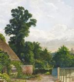 Abraham R.F 1846-1953,A country garden,Woolley & Wallis GB 2018-03-07
