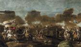 ABRAHAM Veer 1635-1683,David vainqueur de Goliath - Bataille entre les Is,De Vuyst BE 2013-03-02